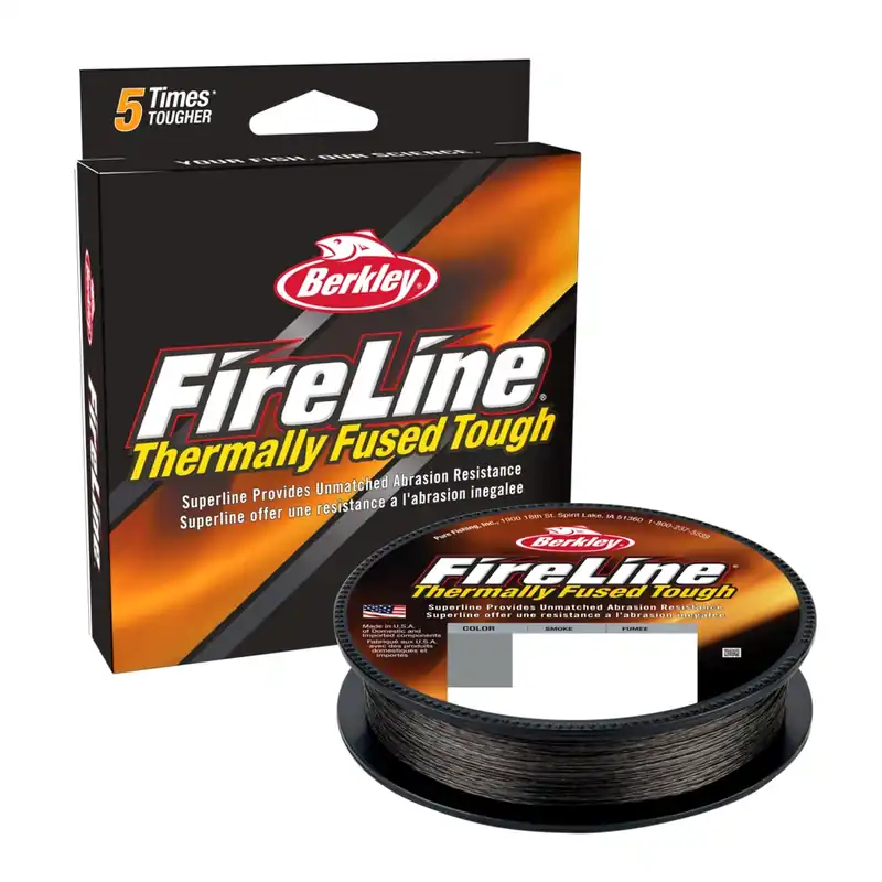Betrouwbaar Berkley Fireline Fused Original Smoke 150mtr